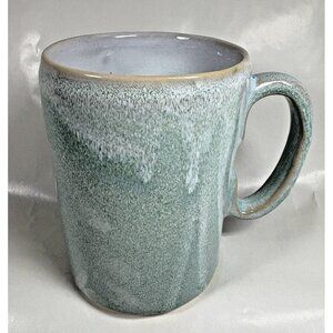 Barcela Portugal Speckled Green Teal Large Ceramic Coffee Tea Mug 20 oz